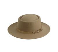 Ranuw Homburg Exotische Wollmütze, Geschenke für Freund, mit breiter Krempe, Unisex Kleidung für Versammlungen, Foto Requisiten, Fedoras, Bulkware