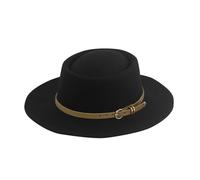 Ranuw Homburg Exotische Wollmütze, Geschenke für Freund, mit breiter Krempe, Unisex Kleidung für Versammlungen, Foto Requisiten, Fedoras, Bulkware