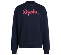 Rapha - Cotton Sweatshirt - Pullover, Gr. XL, blau (DarkNavy/High-VisPink)