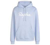 Rapha Heavyweight Cotton Large Logo Kapuzenpullover M Arctic / White