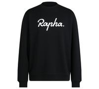 Rapha - Heavyweight Cotton Sweatshirt Large Logo - Sweat- & Trainingsjacke, Gr. S, schwarz (Black/White)