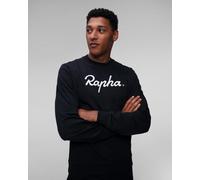 Rapha - Cotton Sweatshirt - Pullover, Gr. L, schwarz (Black/Black)