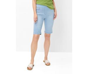 Raphaela by Brax Damen Bermuda Style PAMINA BERMUDA BLEACHED LIGHT BLUE SLIGHTUSED, denim hellblau, Gr. 38