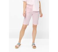 Bermudas RAPHAELA BY BRAX "Style PAMINA BERMUDA", Damen, Gr. 48, Normalgrößen, rosa, Web, 96% Baumwolle, 4% Elasthan, Hosen Bermudas (84697926-48) rosa