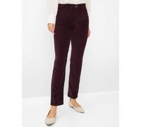 Raphaela by Brax Damen Cordhose Style CAREN NEW AMARONE, dunkelrot, Gr. 44