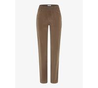 Raphaela by Brax Damen Cordhose Style PAMINA TAUPE, hellbraun, Gr. 40K