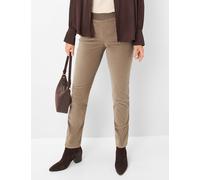 Raphaela by Brax Damen Cordhose Style PAMINA TAUPE, hellbraun, Gr. 44K