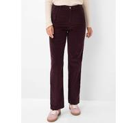 Raphaela by Brax Damen Cordhose Style PEGGY FLARED AMARONE, dunkelrot, Gr. 36