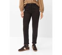 Raphaela by Brax Damen Five-Pocket-Hose Style CAREN NEW DARK CHOCOLATE, dunkelbraun, Gr. 52K
