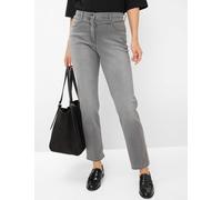 Raphaela by Brax Damen Five-Pocket-Hose Style CAREN NEW GREY, denim grau, Gr. 42K