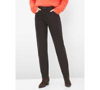Raphaela by Brax Damen Five-Pocket-Hose Style CORRY DARK BROWN, dunkelbraun, Gr. 48K