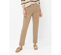 Raphaela by Brax Damen Five-Pocket-Hose Style CORRY NOUGAT, hellbraun, Gr. 52