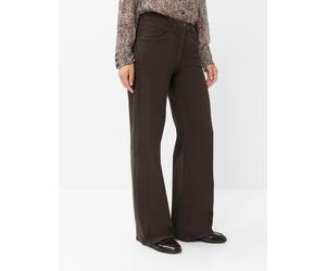 Raphaela by Brax Damen Five-Pocket-Hose Style LAURA FLARED DARK CHOCOLATE, denim dunkelbraun, Gr. 38K