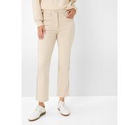 Raphaela by Brax Damen Five-Pocket-Hose Style LAURA KICK CREAM, cremeweiß, Gr. 44K