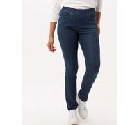 Raphaela by Brax Damen Five-Pocket-Hose Style LAVINA STONED, denim blau, Gr. 36