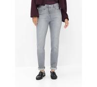 Raphaela by Brax Damen Five-Pocket-Hose Style LUCA GREY USING & BUFFIES, denim grau, Gr. 52K