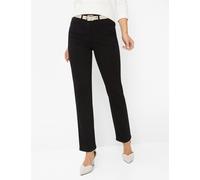 Raphaela by Brax Damen Five-Pocket-Hose Style PATTI STRAIGHT BLACK, denim schwarz, Gr. 44
