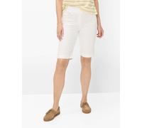 Raphaela by Brax Damen Hose Style PAMINA BERMUDA WHITE, weiß, Gr. 48
