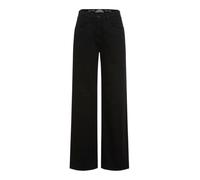 Raphaela by Brax Damen Palazzohose Style LAURA FLARED BLACK, denim schwarz, Gr. 44K