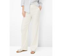 Raphaela by Brax Damen Marlenehose Style PAM FLARED OFFWHITE, cremeweiß, Gr. 46K