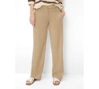 Raphaela by Brax Damen Marlenehose Style PEGGY FLARED BAMBOO, Beige, Gr. 36K