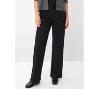 Raphaela by Brax Damen Palazzohose Style LAURA FLARED BLACK, denim schwarz, Gr. 38