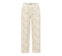 Raphaela by Brax Damen Culotte PAM CULOTTE Leinen-Mix Slim Fit Ecru Gr. 44