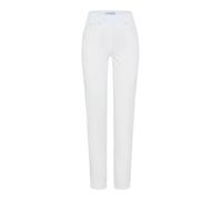Raphaela by Brax Damen Schlupfjeans Style PAMINA 6/8 WHITE, denim weiß, Gr. 44