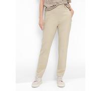 Chinohose RAPHAELA BY BRAX "Style CILLY", Damen, Gr. 52K (26), Kurzgrößen, ecru, 53% Baumwolle, 38% Polyamid, 9% Elasthan, Hosen Chinohose (22889119-26) ecru