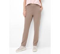 Chinohose RAPHAELA BY BRAX "Style CILLY", Damen, Gr. 48K (24), Kurzgrößen, taupe, 53% Baumwolle, 38% Polyamid, 9% Elasthan, Hosen Chinohose (13044427-24) taupe