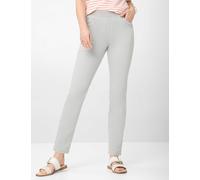 Raphaela by Brax Chinohose PAMINA FUN Damen Gr. 48 Slim Fit Grau (Smoke) 86% Baumwolle