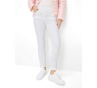 Bequeme Jeans RAPHAELA BY BRAX "Style PAMINA FUN", Damen, Gr. 46K (23), Kurzgrößen, weiß, Denim/Jeans, 54% Baumwolle, 37% Lyocell, 6% Elastomultiester, 3% Elasthan, slim fit, Jeans (43444866-23) weiß