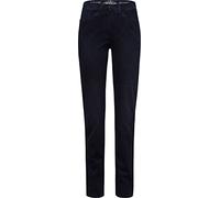 Raphaela by Brax Damen Style Laura 5-Pocket Magic Waist Ultra Dynamic Denim Super Slim Hose, Dark Blue Effect,34W / 30L