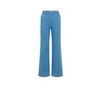 Bequeme Jeans RAPHAELA BY BRAX "Style PAM FLARED", Damen, Gr. 38, Normalgrößen, bleached, Denim/Jeans, 63% Baumwolle, 24% Lyocell, 11% Leinen, 2% Elasthan, Jeans (51876331-38) bleached