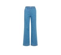 Raphaela by Brax Damen Marlenehose Style PAM FLARED BLEACHED, denim hellblau, Gr. 48