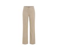 Raphaela by Brax Damen Peggy Flared Linen Mini Stripes Hose