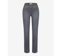 Raphaela by Brax Damen Five-Pocket-Hose Style PAMINA, Grau, Gr. 50K