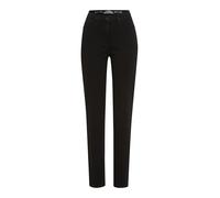 Raphaela by Brax Damen Jeans PATTI STRAIGHT, 5‑Pocket, Schwarz, Größe 42K