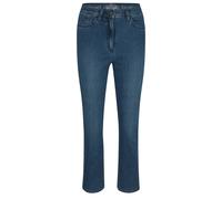 Raphaela by Brax Damen Five-Pocket-Hose Style PATTI STRAIGHT STONED, denim blau, Gr. 46