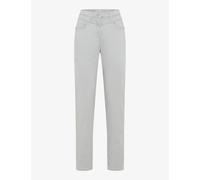 Raphaela by Brax 5-Pocket-Hose LAURA NEW Damen Gr. 48 grau (smoke) sehr schmal 86% Baumwolle