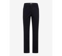 5-Pocket-Hose RAPHAELA BY BRAX "Style CAREN NEW", Damen, Gr. 44K (22), Kurzgrößen, schwarz (navy), Web, 55% Lyocell, 34% Baumwolle, 9% Elastomultiester, 2% Elasthan, Hosen 5-Pocket-Hose (92830621-22)