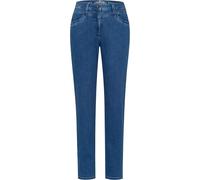 Raphaela by Brax Damen Five-Pocket-Hose Style Caren New Stoned denim blau Gr. 42K