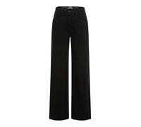 Raphaela by Brax Damen Palazzohose Style LAURA FLARED BLACK, denim schwarz, Gr. 42K