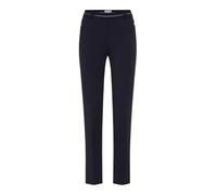 Boyfriend-Hose RAPHAELA BY BRAX "Style DamenpulloverTH", Damen, Gr. 42, Normalgrößen, blau (navy), 63% Viskose, 33% Polyamid, 4% Elasthan, Hosen (93991722-42) navy