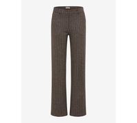 Raphaela by Brax Damen Marlenehose Style LILLYTH FLARED MARRONE, dunkelbraun, Gr. 38