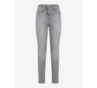 Raphaela by Brax Damen Five-Pocket-Hose Style LUCA GREY USING & BUFFIES, denim grau, Gr. 44