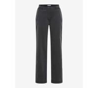 Bequeme Jeans RAPHAELA BY BRAX "Style PAM FLARED", Damen, Gr. 36, Normalgrößen, grau (dunkelgrau), 50% Baumwolle, 40% Lyocell, 7% Elastomultiester, 3% Elasthan, Jeans (15563524-36) dunkelgrau