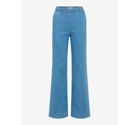 Raphaela by Brax Damen Marlenehose Style PAM FLARED BLEACHED, denim hellblau, Gr. 38K