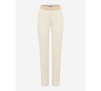 Caprihose RAPHAELA BY BRAX "Style PAMINA 6/8", Damen, Gr. 40K (20), Kurzgrößen, sand, Web, 97% Baumwolle, 3% Elasthan, Hosen Caprihose (17834529-20) sand