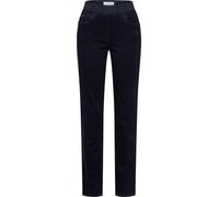 Bequeme Jeans RAPHAELA BY BRAX "Style PAMINA" Gr. 42K (21), Kurzgrößen, blau (dunkelblau), Damen, 93% Baumwolle, 5% Elastomultiester, 2% Elasthan, Jeans (20967355-21) dunkelblau